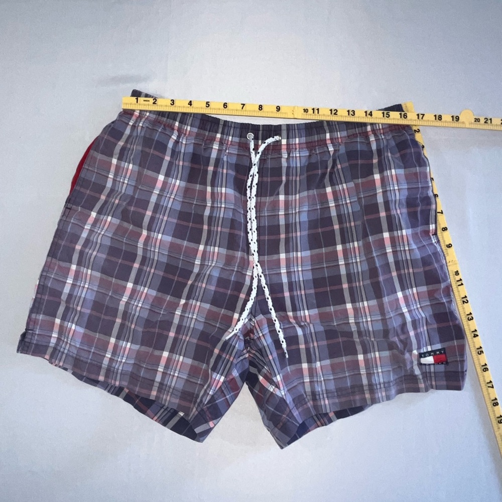 Tommy Hilfiger • Vintage Plaid Swim Trunks - Picture 10 of 10